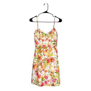 J. Crew Women's Dress Floral Sleeveless Fit & Flare Tropical Vacation Mini 6